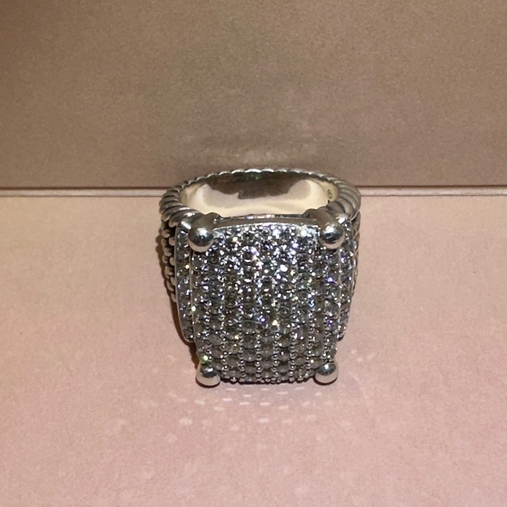 DAVID YURMAN Wheaton Ring with Diamonds Size 7